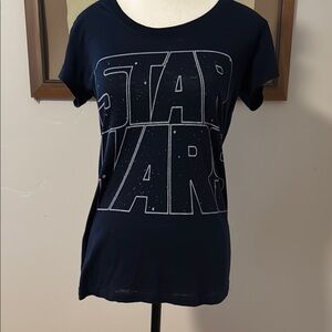 Star Wars Women's Navy Graphic Tee
